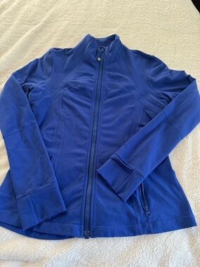 lululemon athletica Blue Full-Zip Jacket